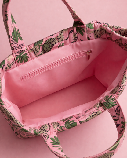Cabas Jungle Rose