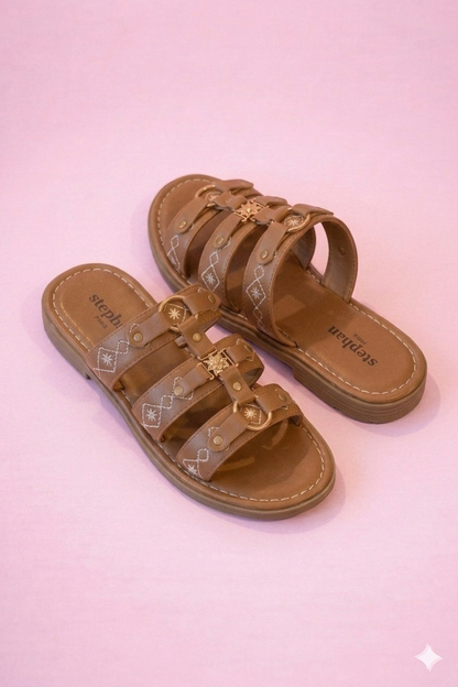 Sandales Isabella Camel