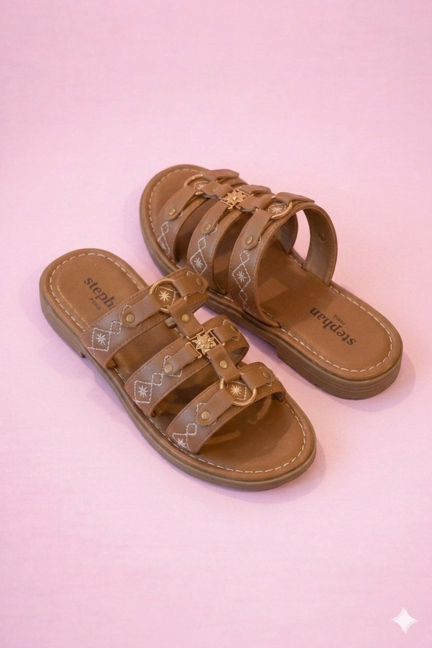 Sandales Isabella Camel