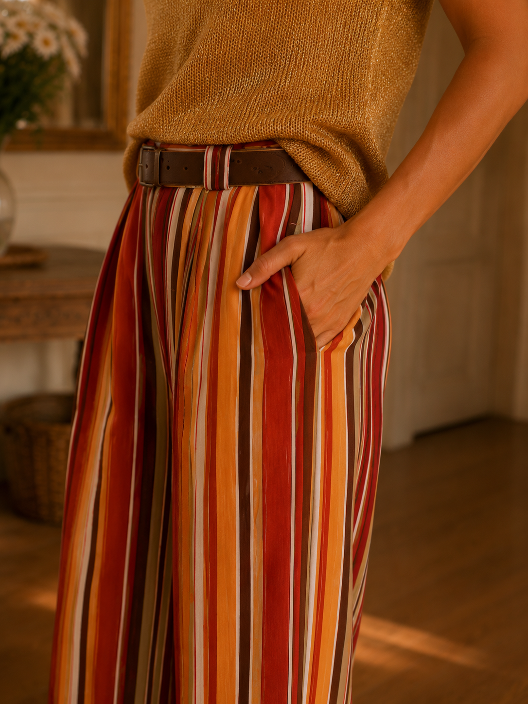 Pantalon Aimée Orange