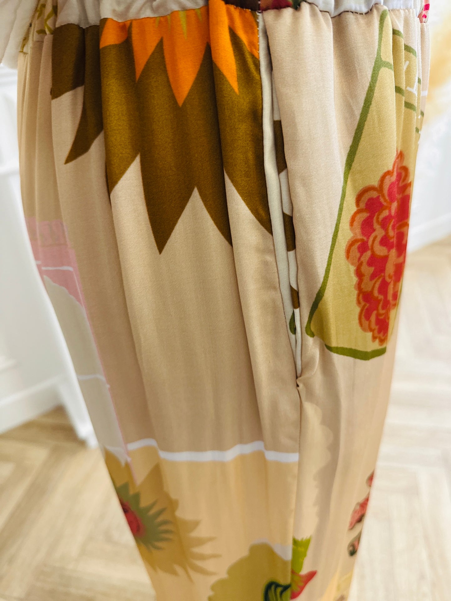Pantalon Fluide Gaby Rose