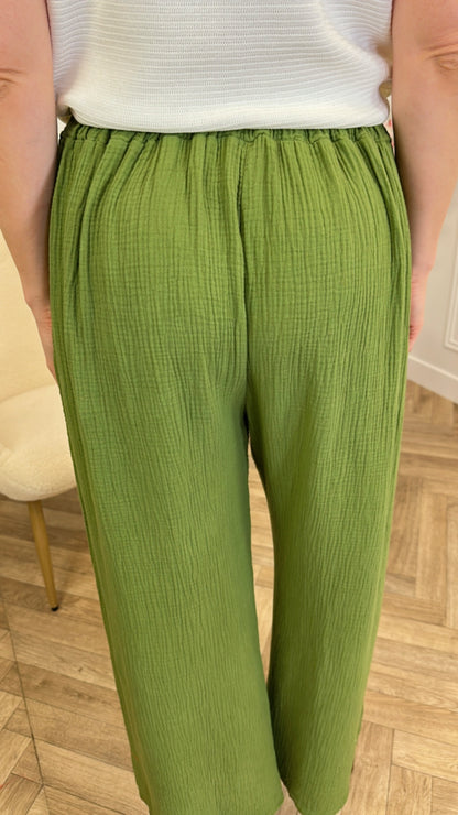Pantalon Gaze Lance Kaki