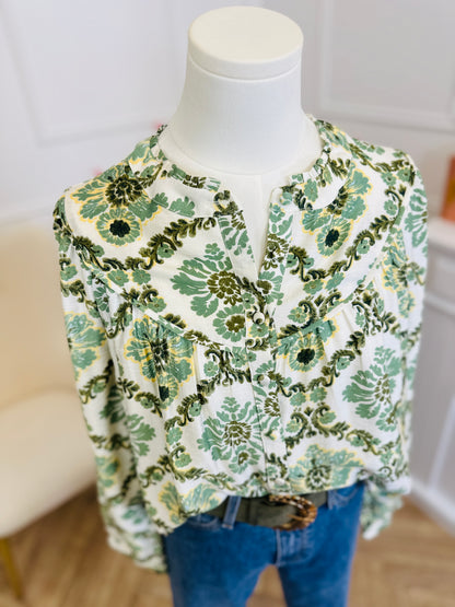 Blouse Elyssa vert