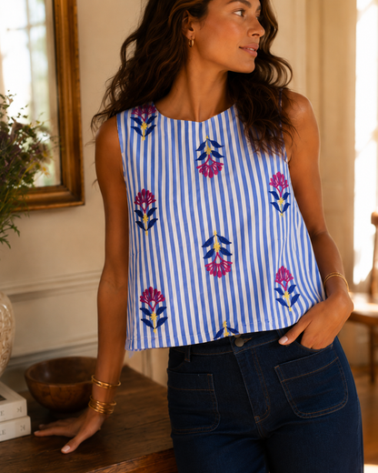 Blouse Sierra Bleue