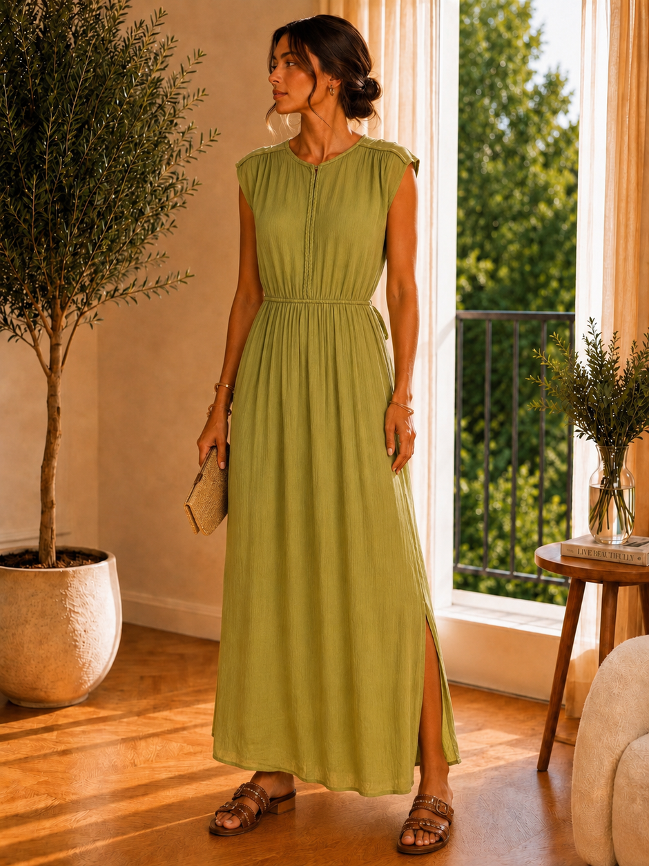 Robe Owestina Tilleul