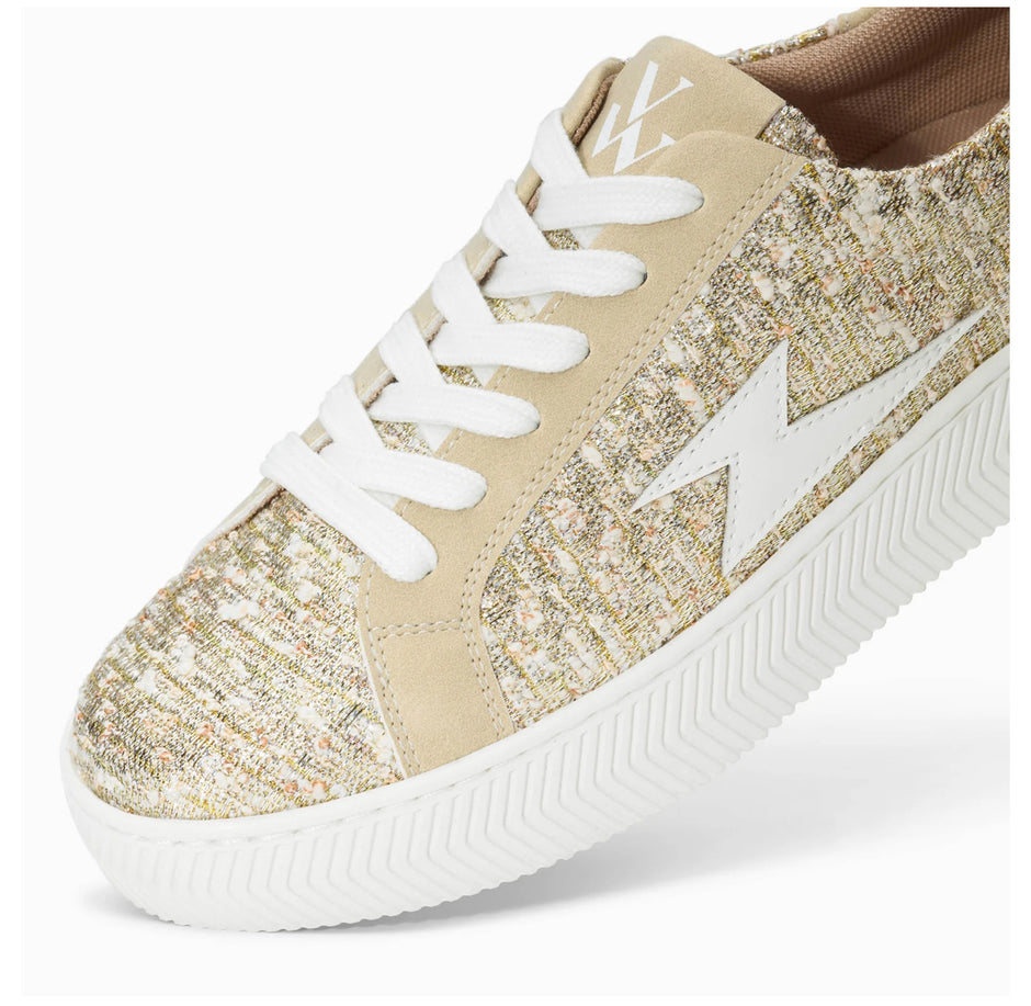 Baskets Eclair Gwen Or à Lacets