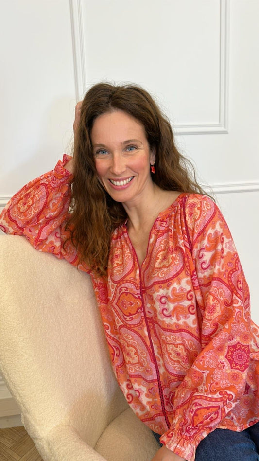 Blouse Chrissie Corail