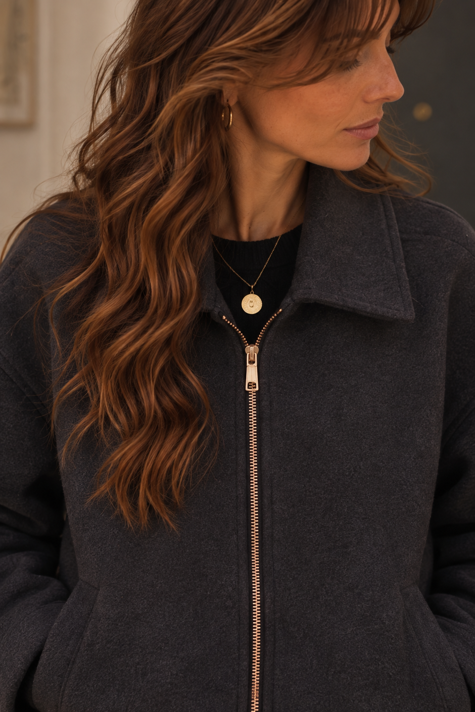 Veste Hetty Gris