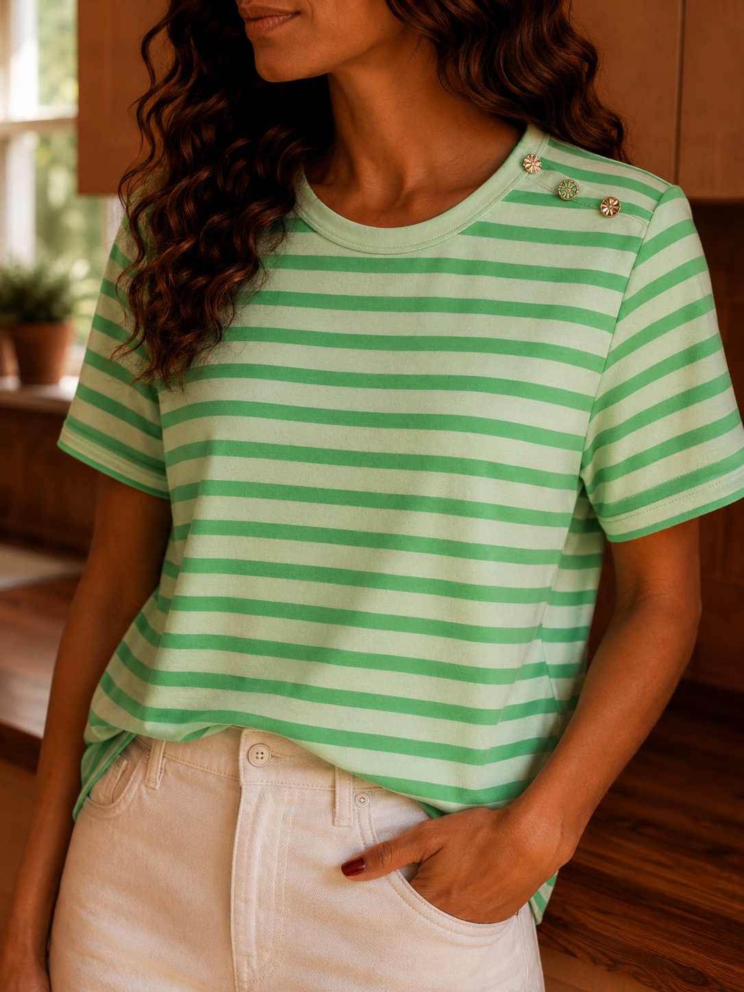 Tee Shirt Raya Vert
