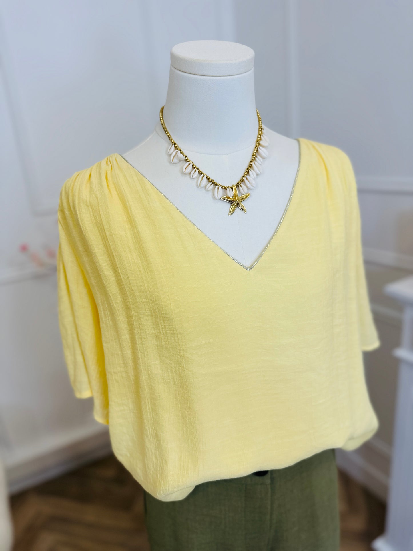 Blouse Dina Jaune