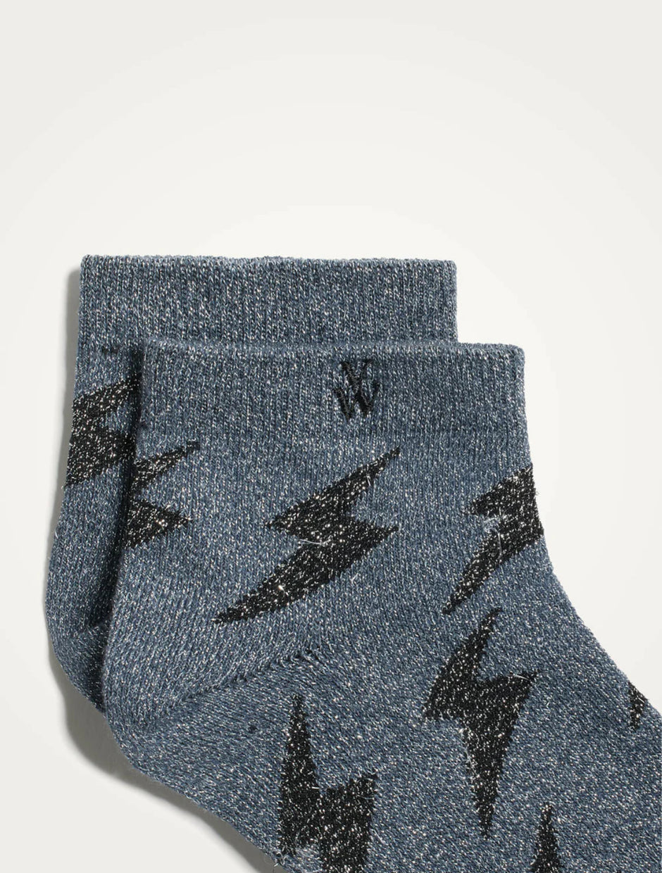 Chaussettes courtes Rachel Grises