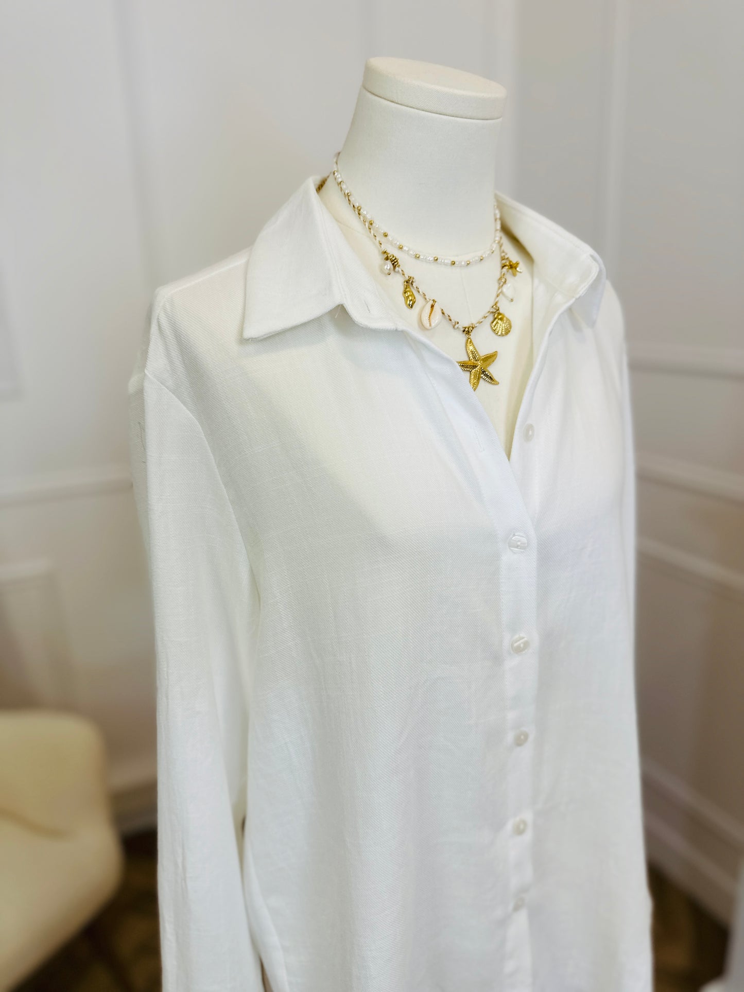 Chemise Inna Ecrue