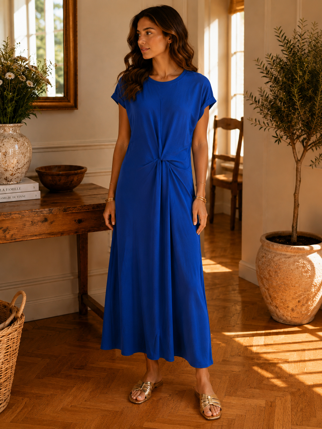 Robe Pauline Bleu Roi