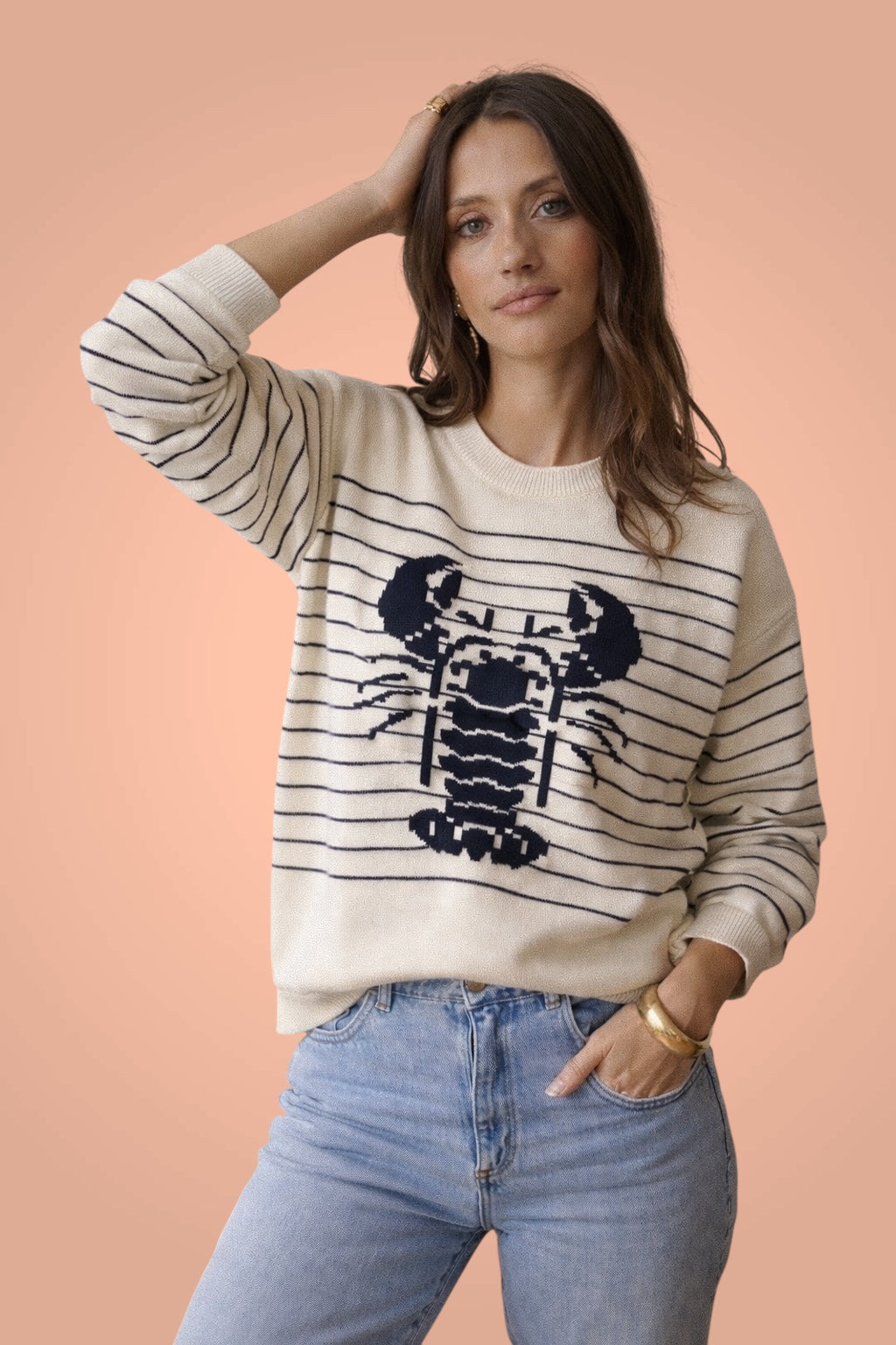 Pull Homard Marine