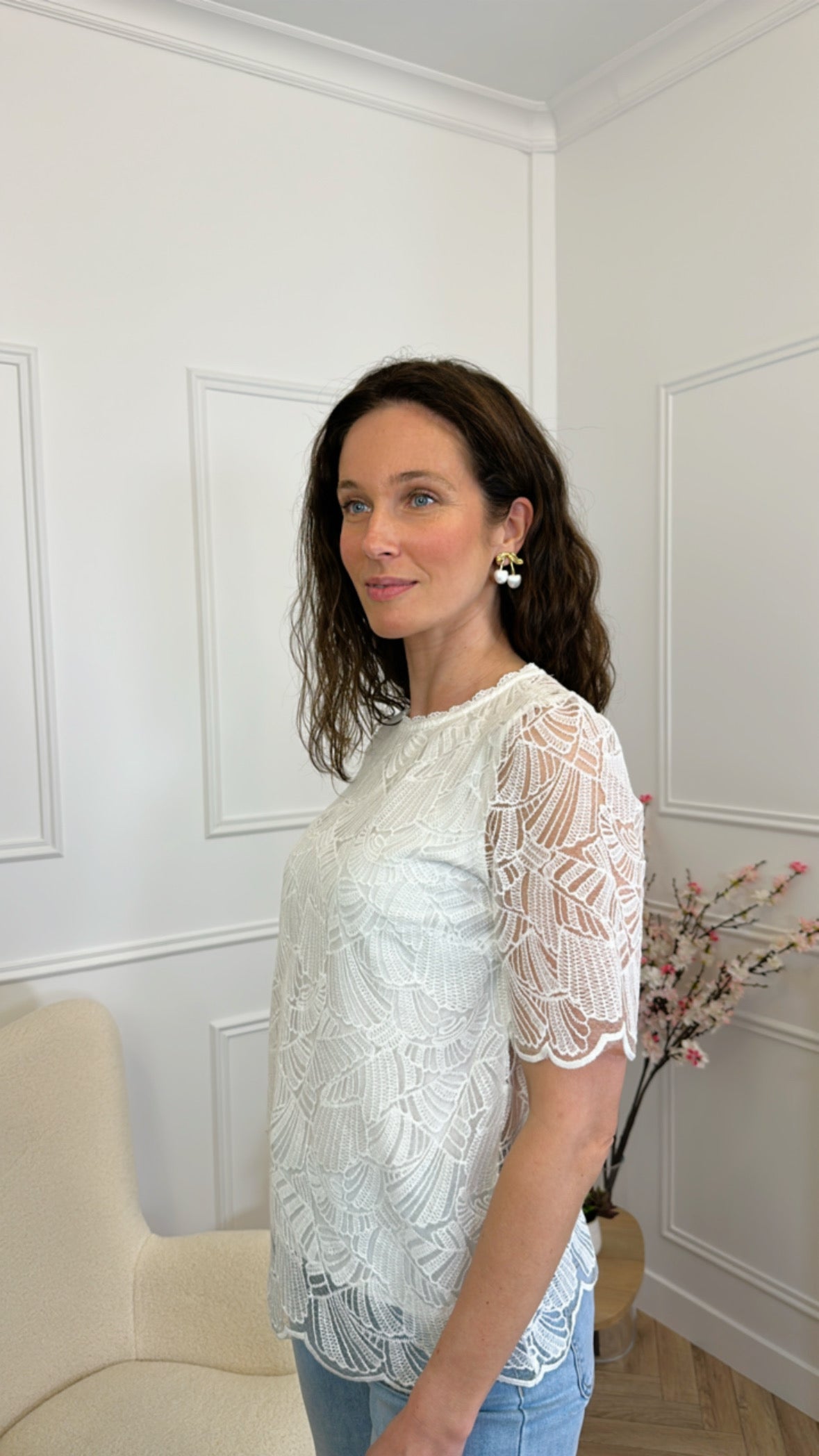 Blouse Richelle Ecrue