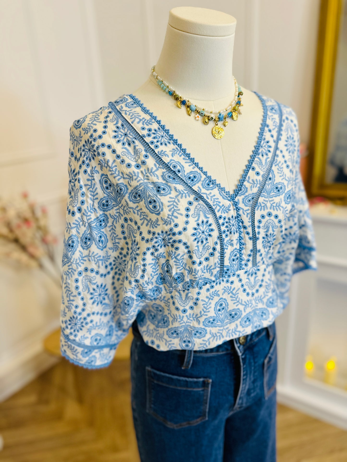 Blouse Ona Bleue