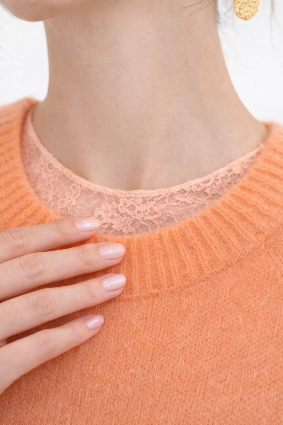 Top Dentelle Micela Poudre