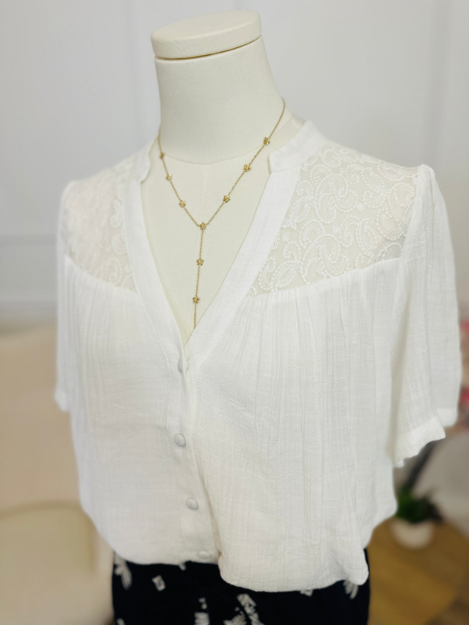 Blouse Sacha Ecrue