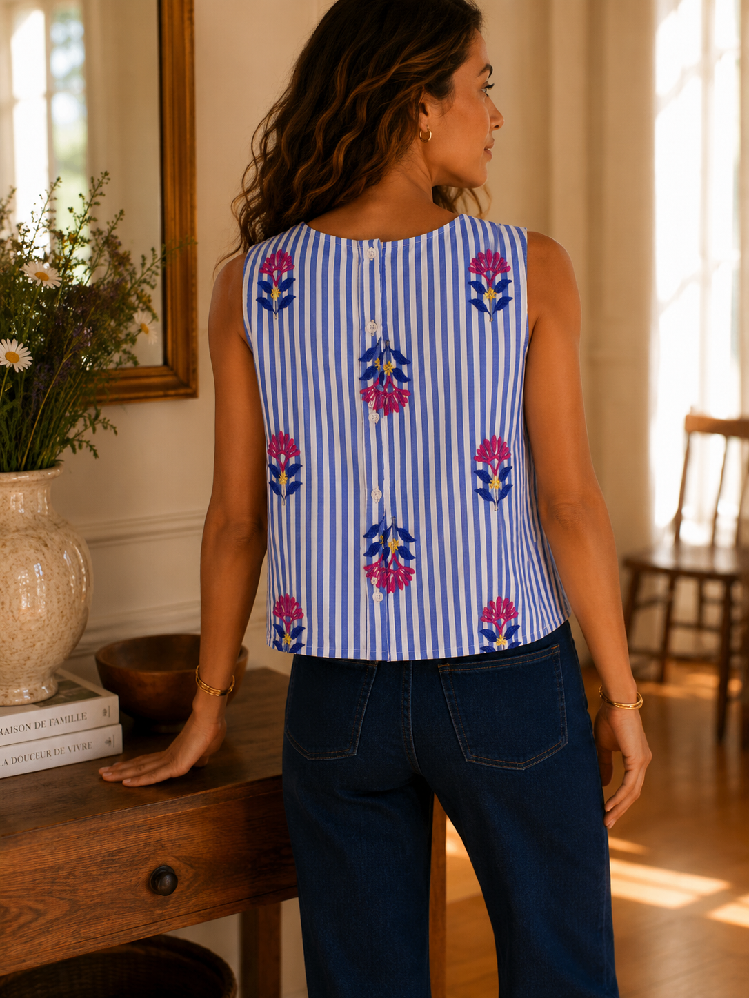 Blouse Sierra Bleue