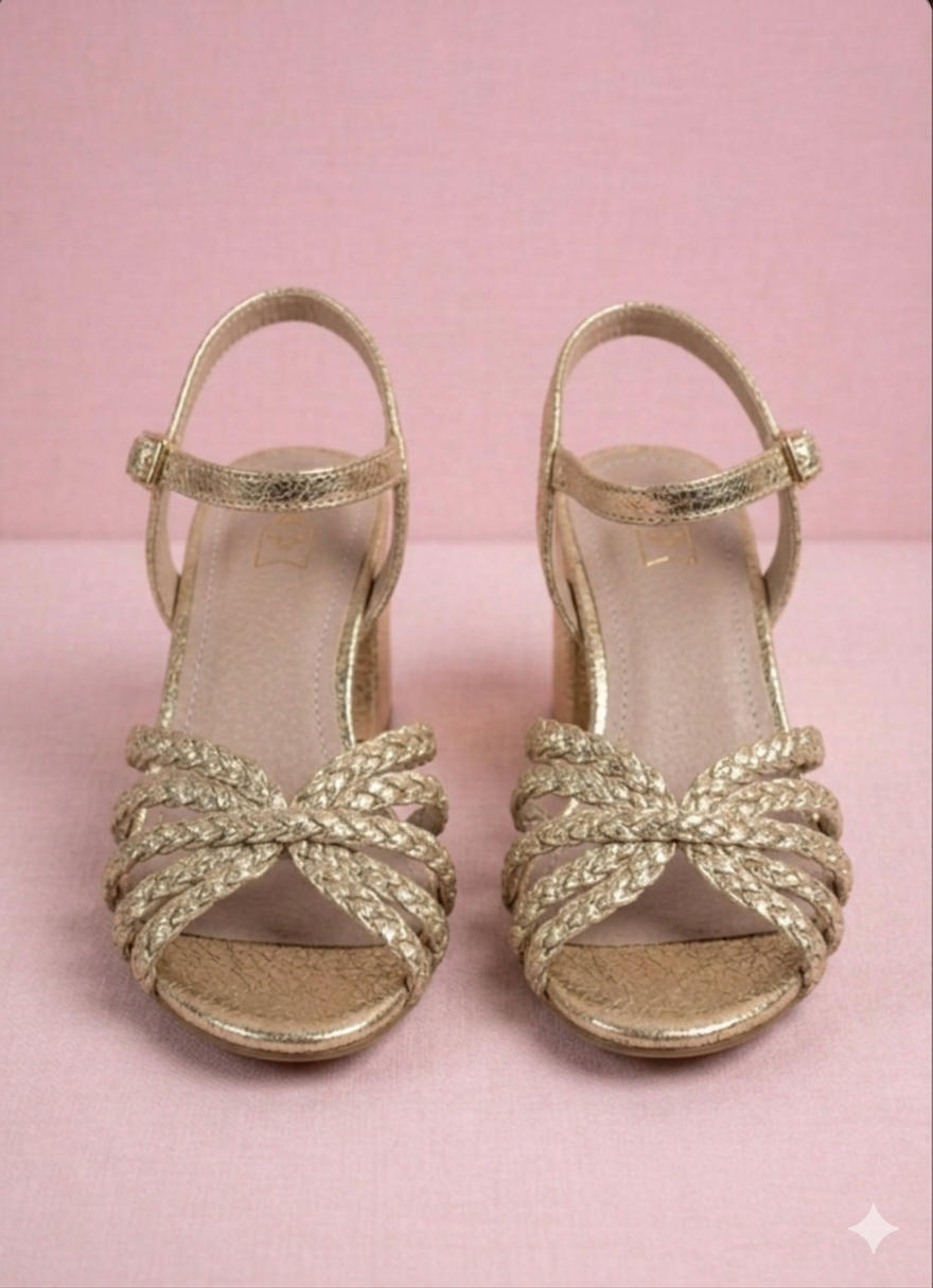 Sandales Lou Dorées
