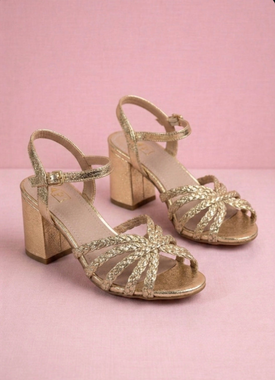 Sandales Lou Dorées