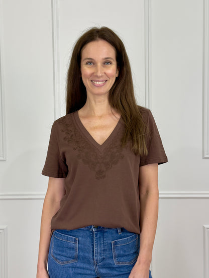 Tee Shirt Cybele Choco