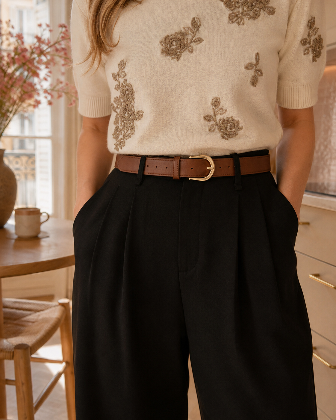 Pantalon Maelia Noir