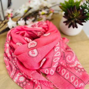 Foulard Brandy Rose Fluo