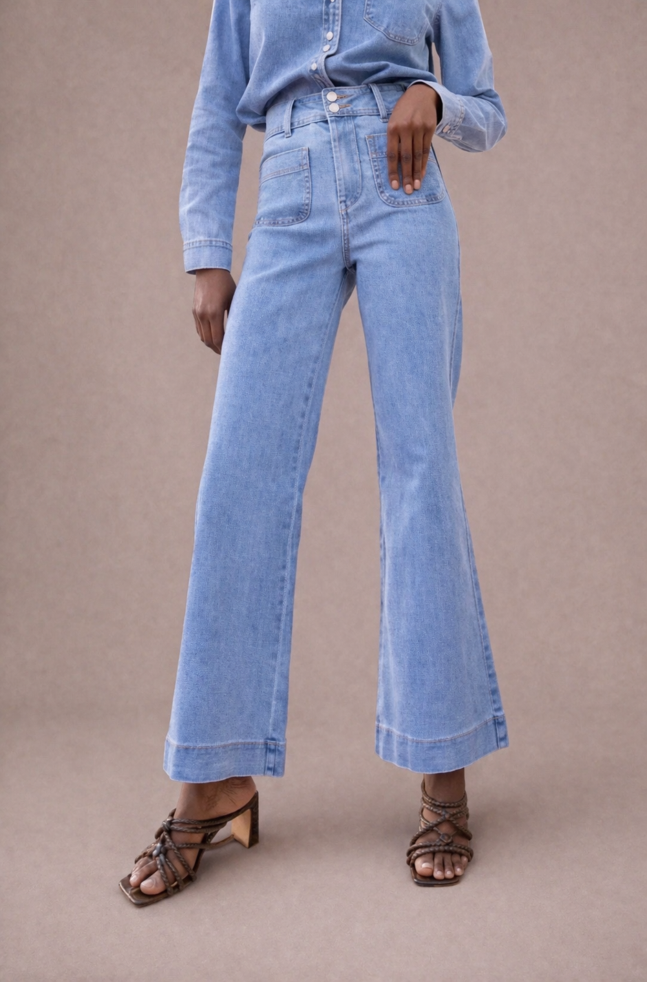 Jean Elenette Denim Clair