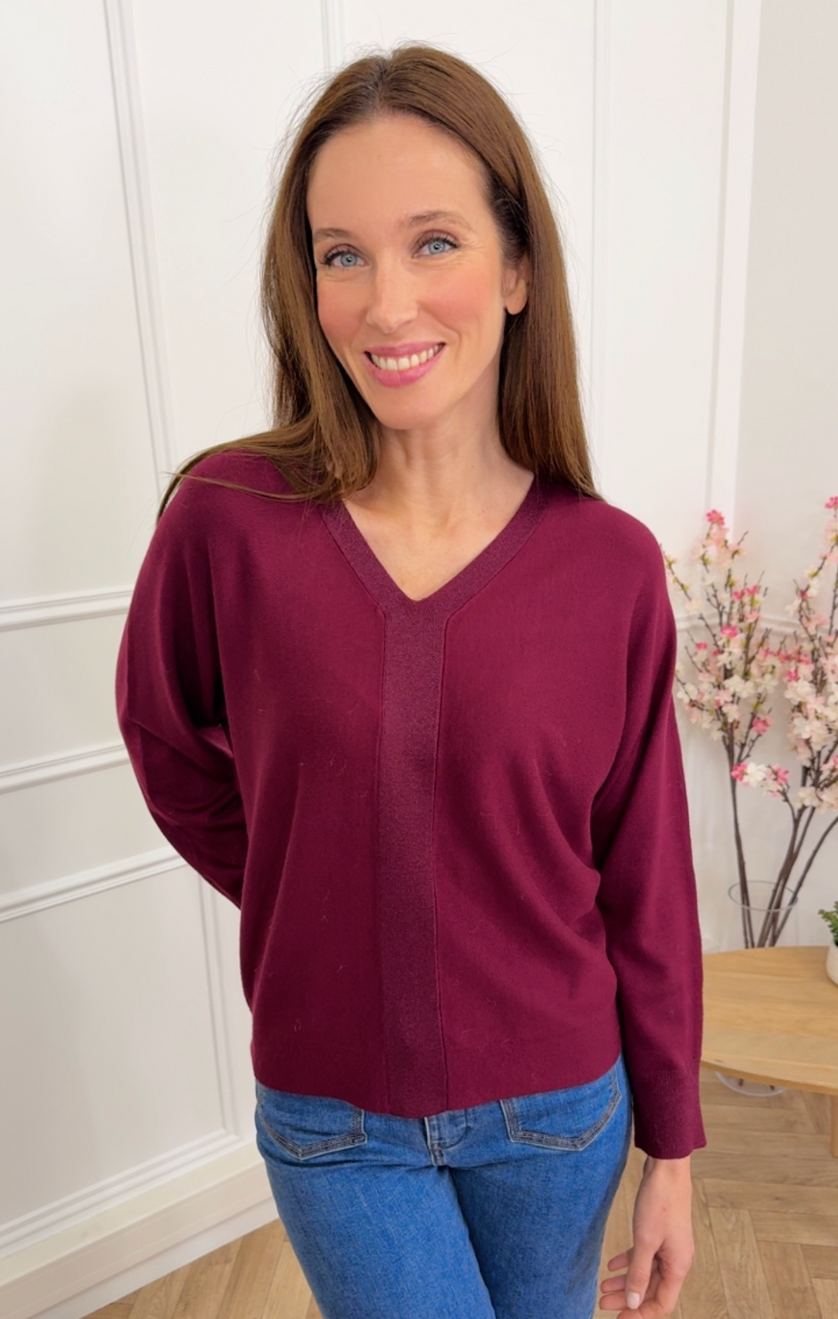 Pull Tilia Bordeaux