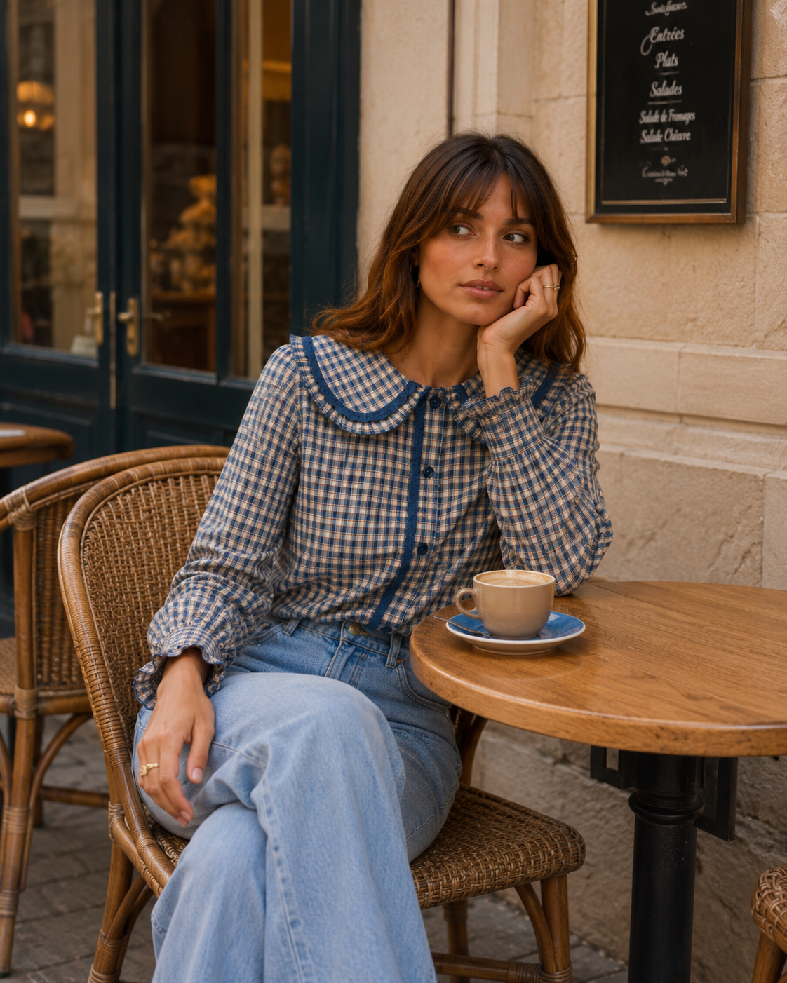 Chemise Javier Bleue