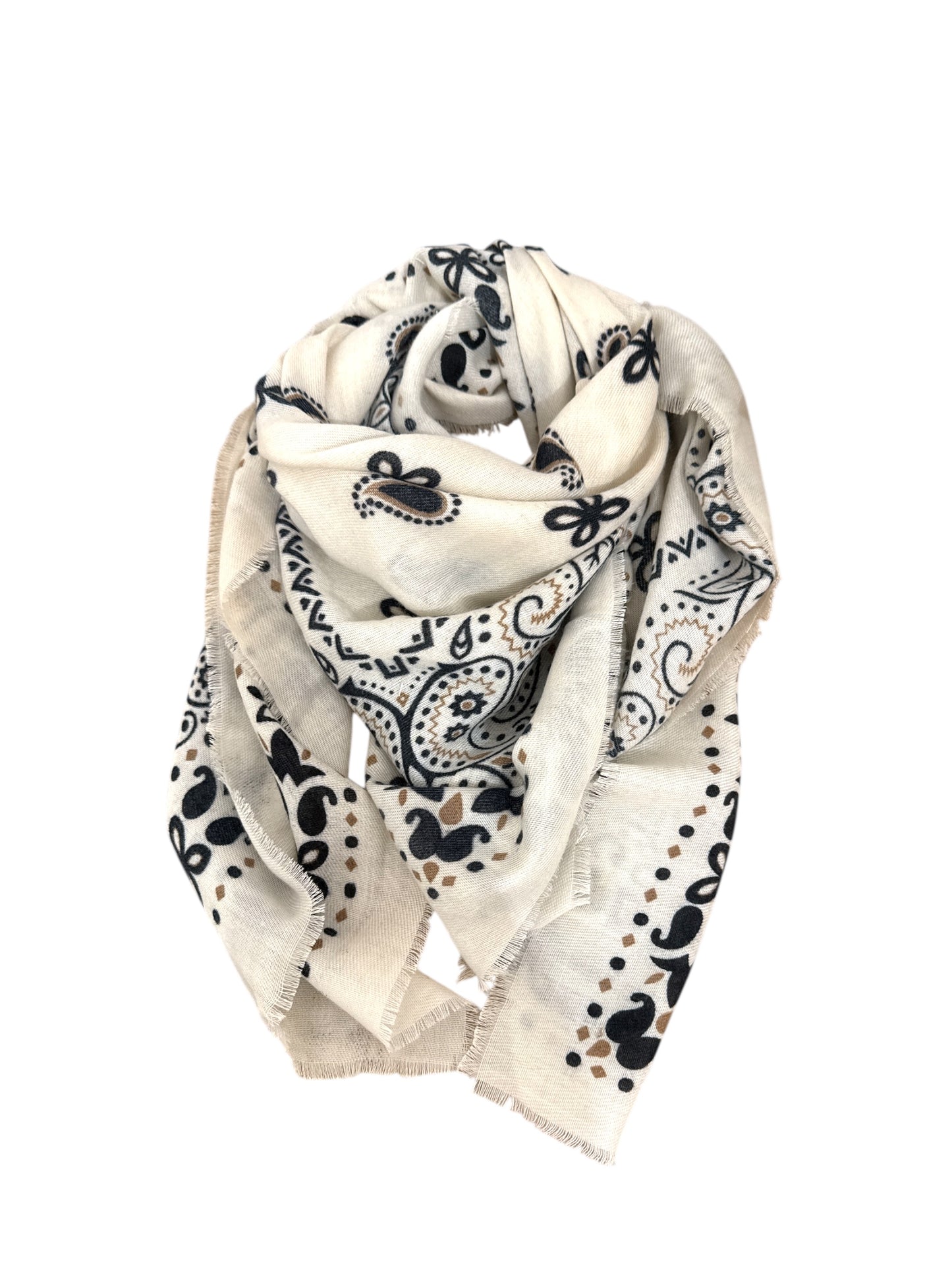Foulard Adélice Ecru