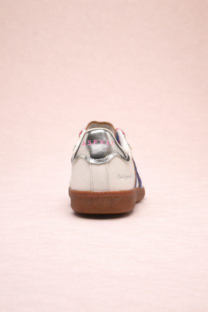 Baskets Elite Classic Bleu et Rose