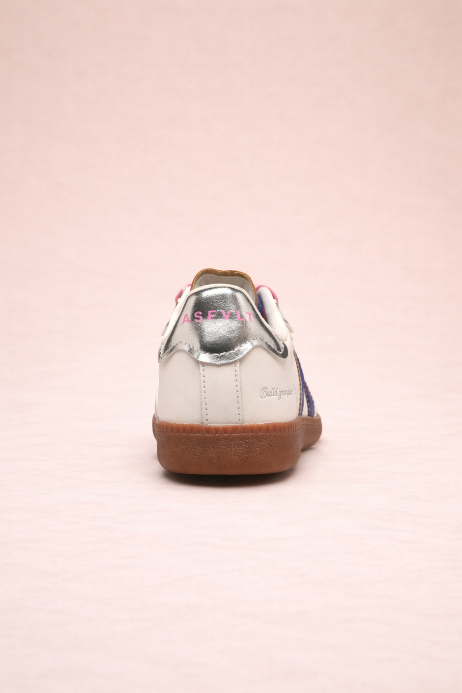 Baskets Elite Classic Bleu et Rose