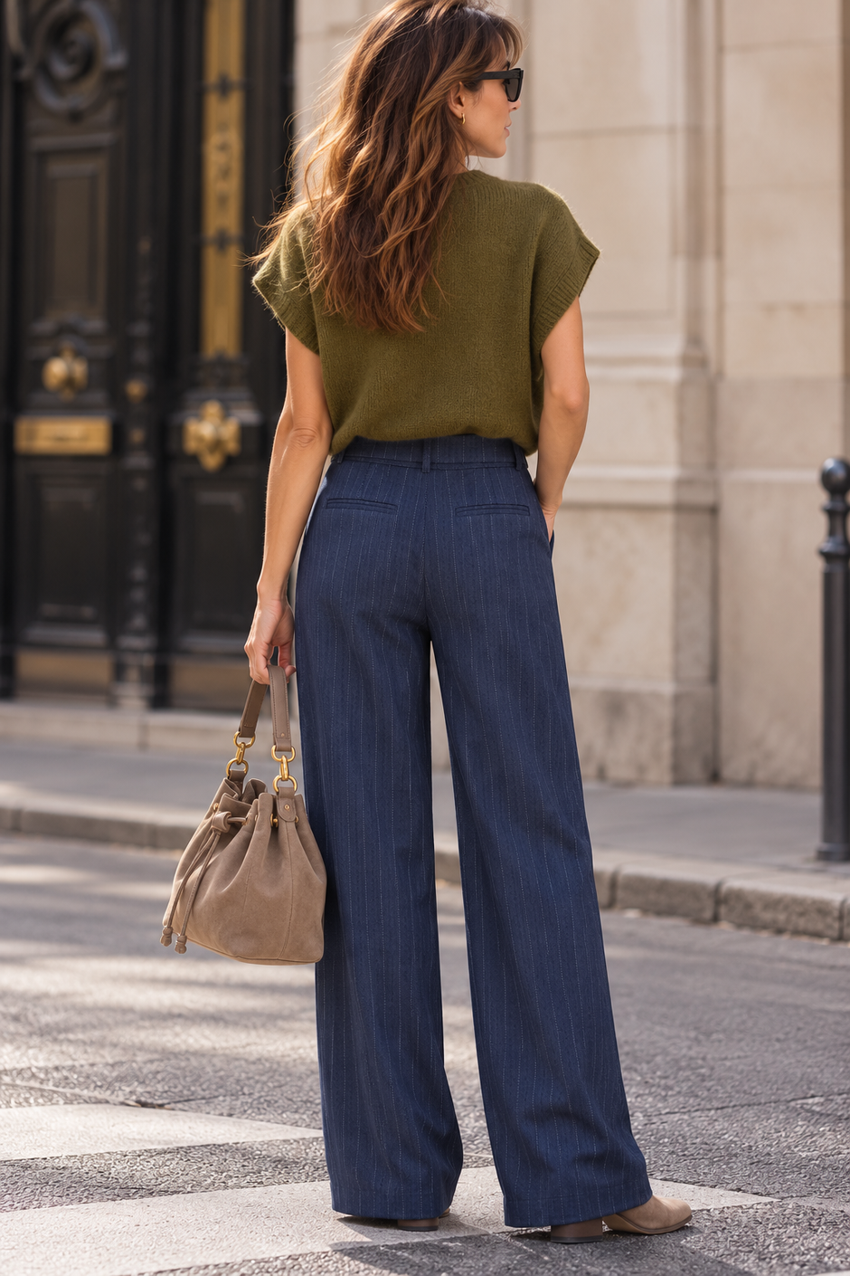 Pantalon Pinelle Bleu