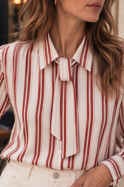 Chemise Cynthia Bordeaux