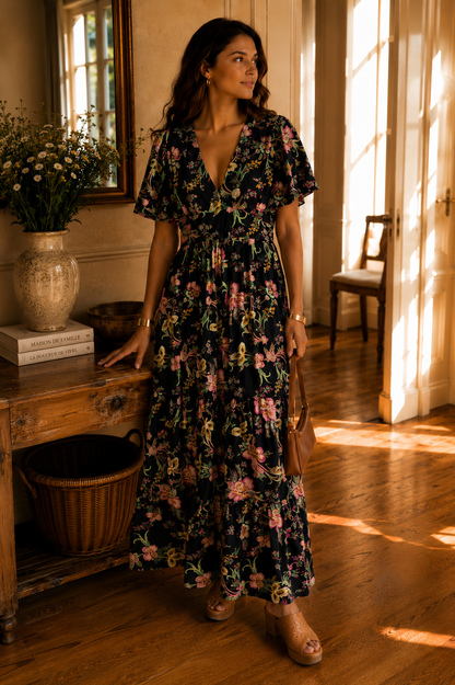 Robe Celeste Noire