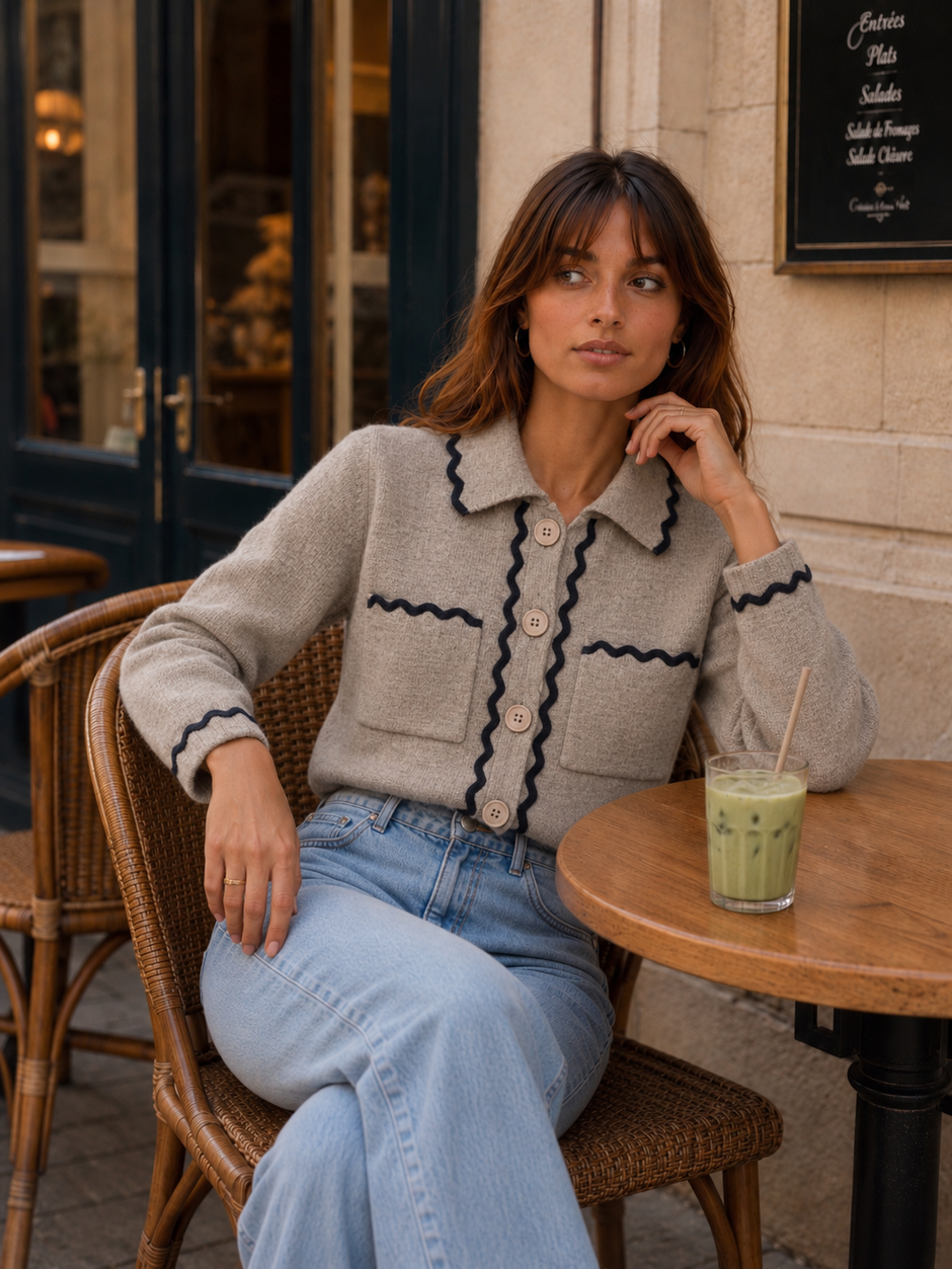 Gilet Valiano Taupe