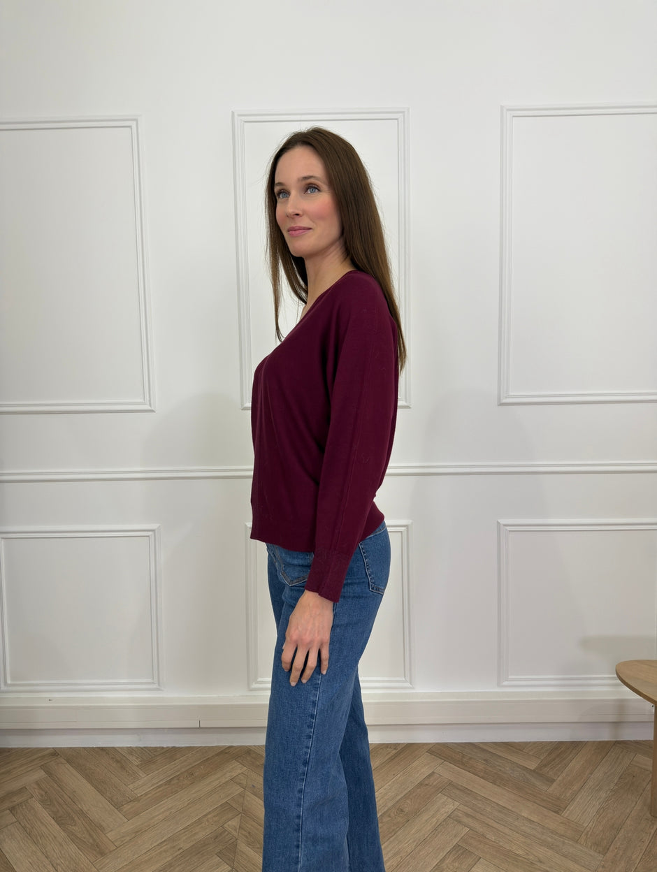 Pull Tilia Bordeaux