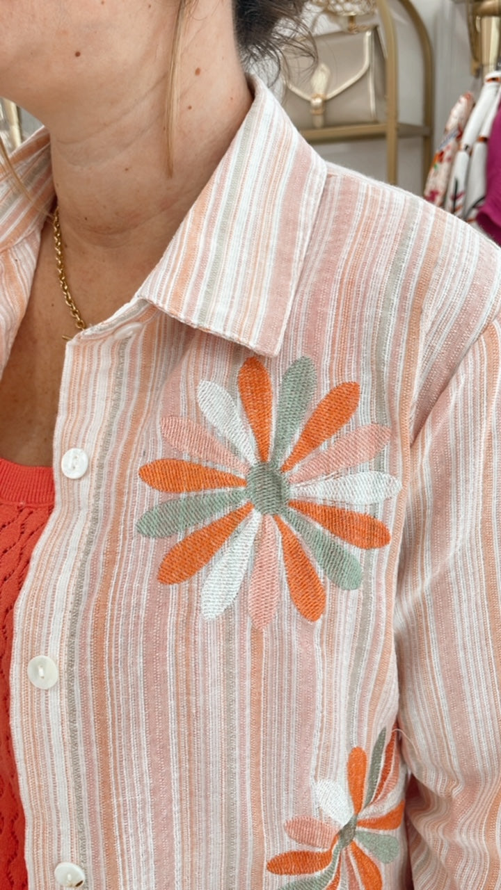 Chemise Junine Corail
