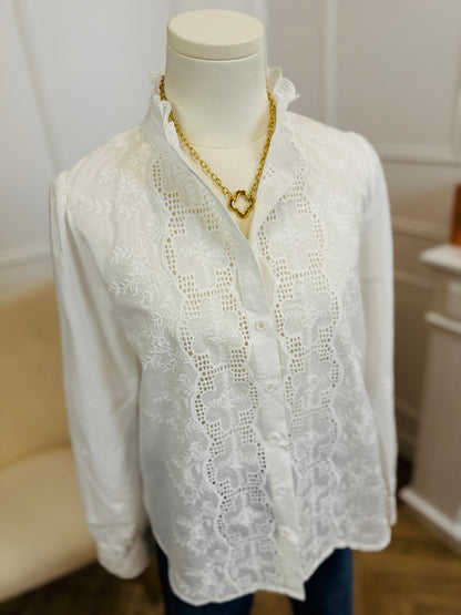 Blouse Kanyara Ecru