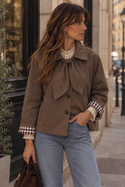 Trench Court Adenais Choco