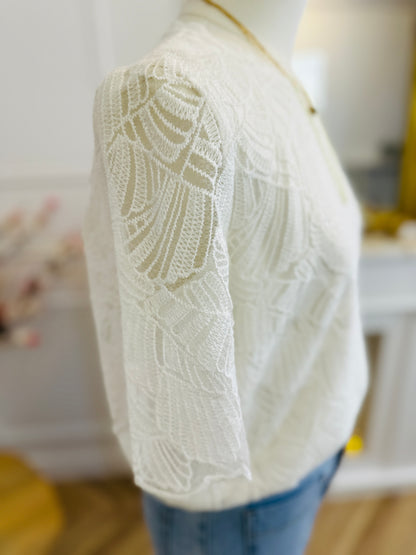 Blouse Richelle Ecrue