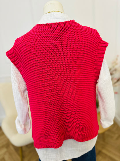Gilet Cathleen Fuchsia