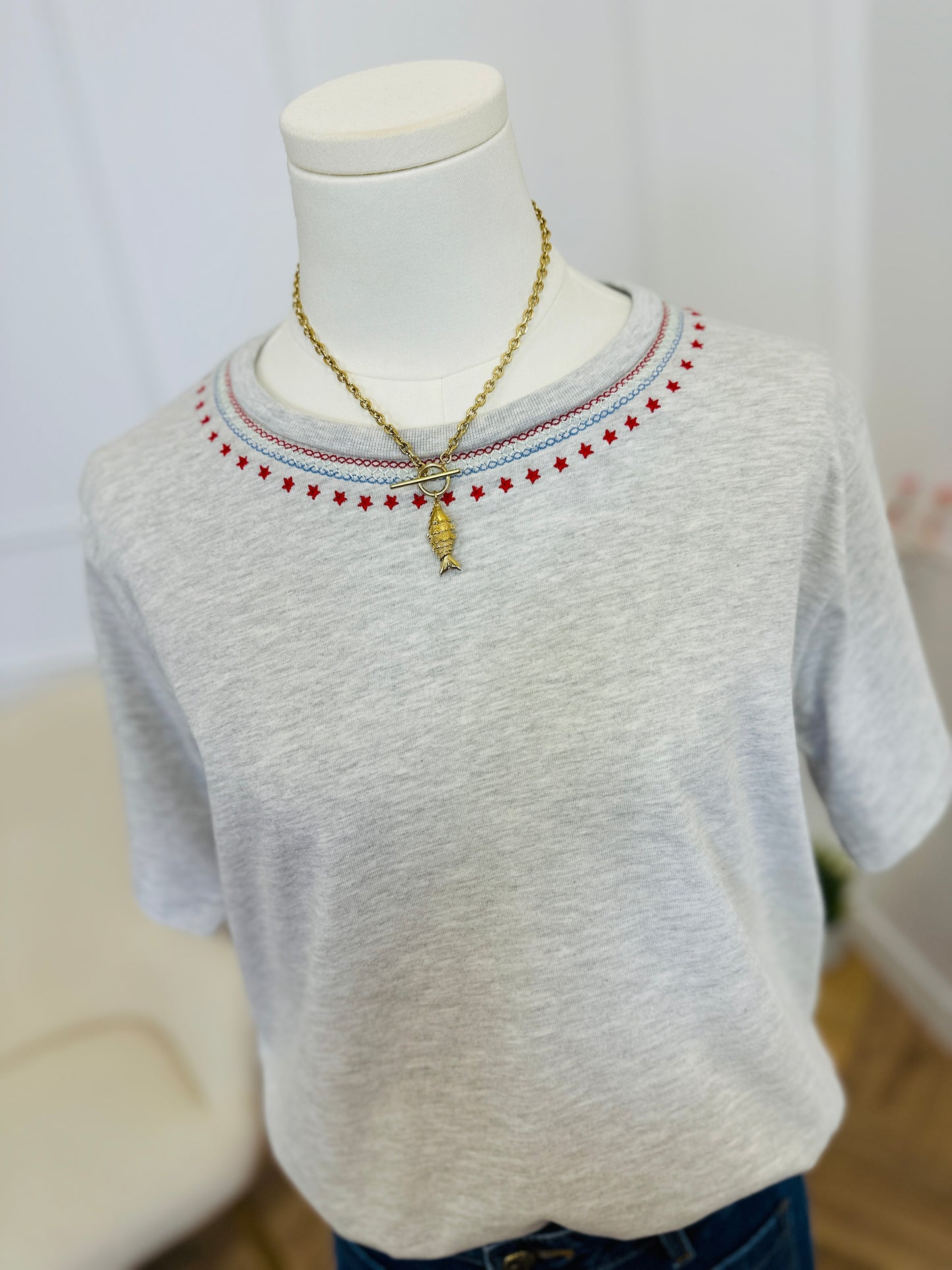 T Shirt Nynna Chiné