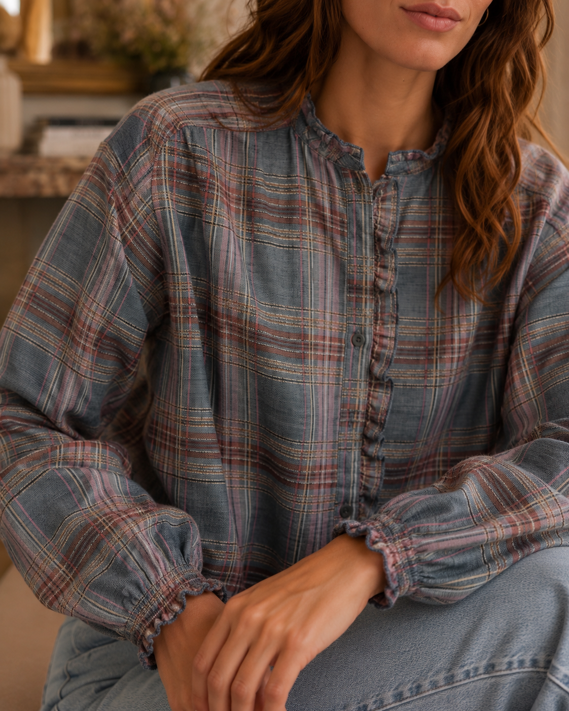Blouse Cute Denim