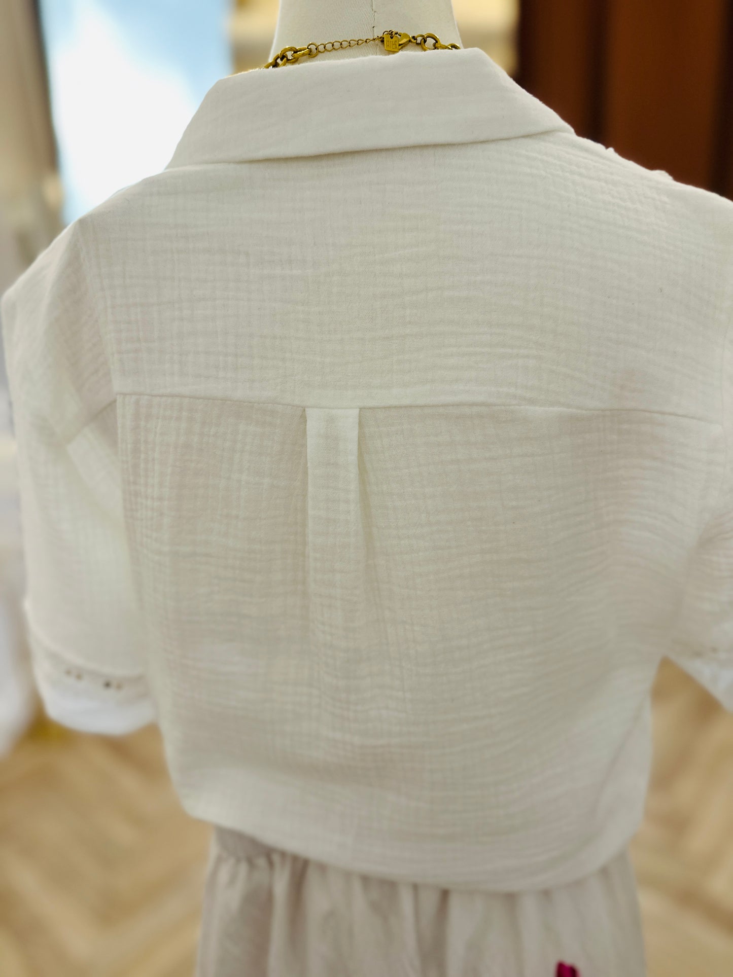 Blouse Tomasina Ecrue