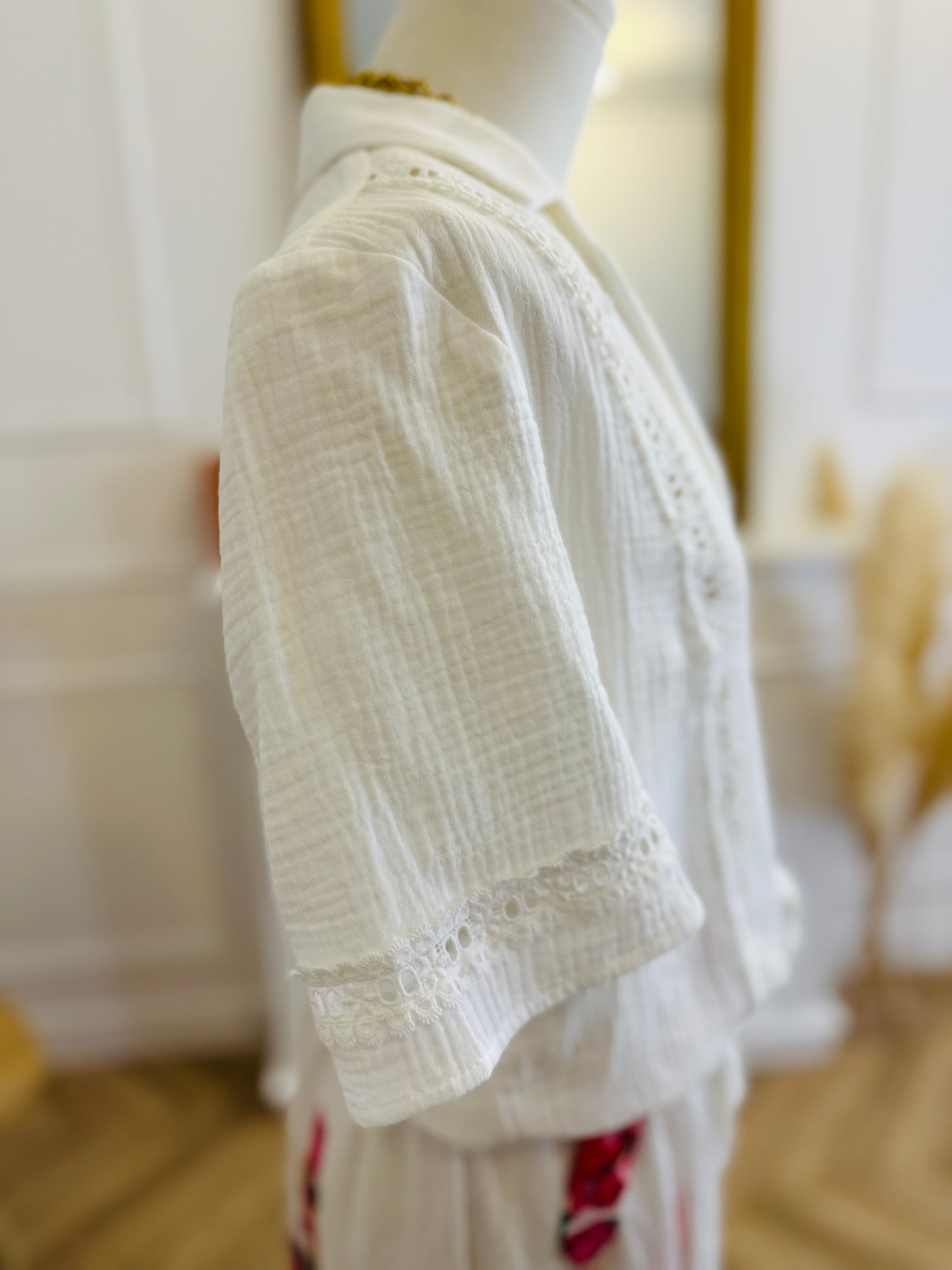 Blouse Tomasina Ecrue