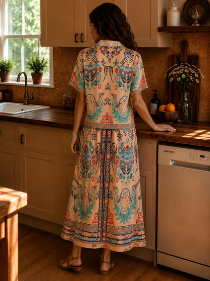 Chemise Shanola Saumon
