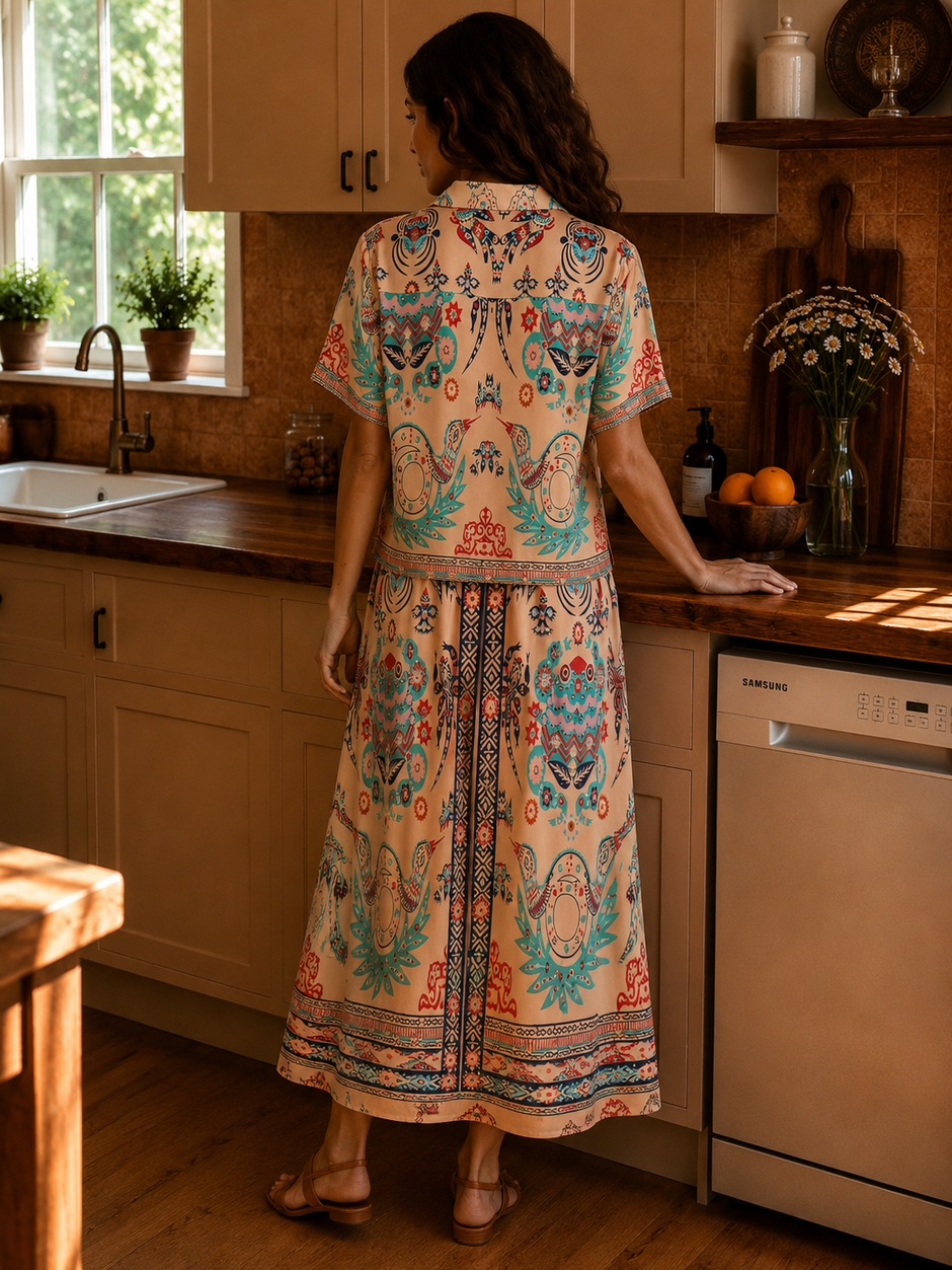 Chemise Shanola Saumon